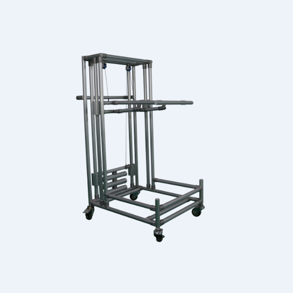 aluminium tube shelf