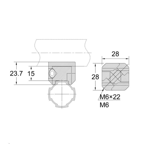 struktuer fan aluminium joint