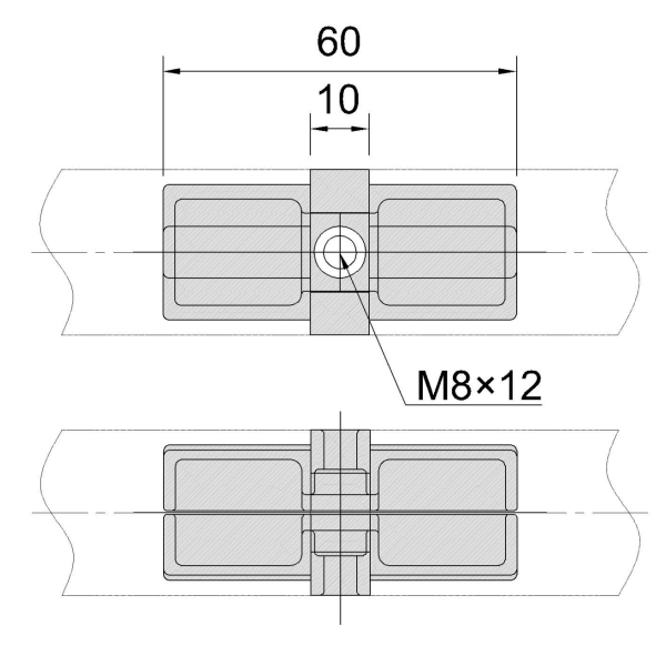 struktur gabungan aluminium