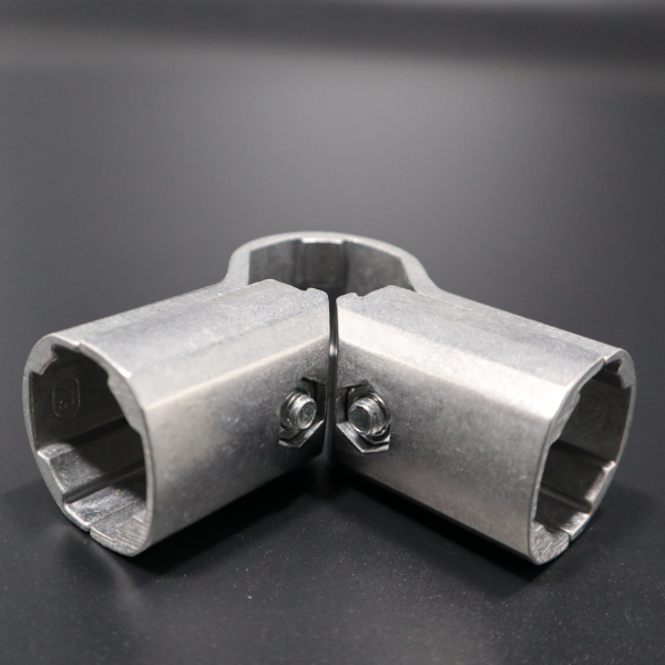 aluminium tube connector