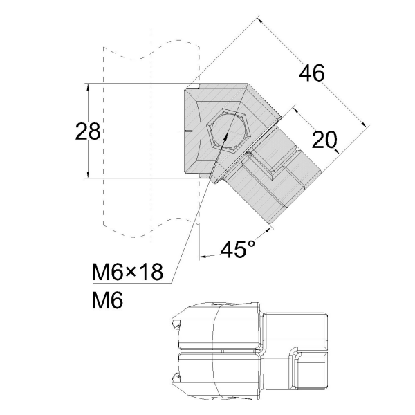 struktur sambungan aluminium