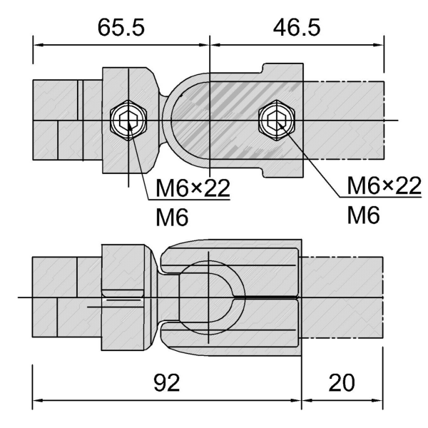 istraktura ng aluminyo joint