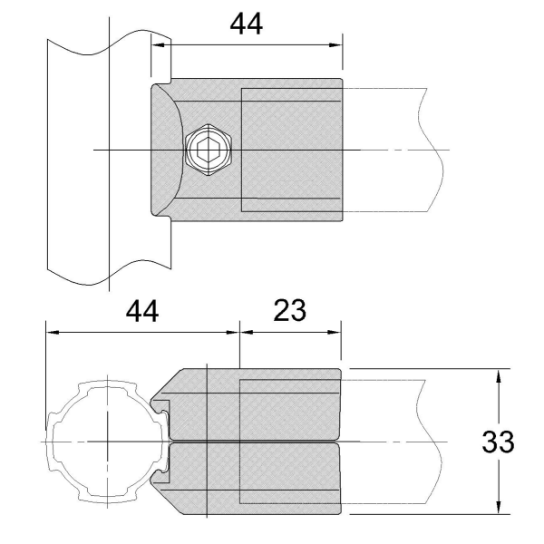 struktuur van aluminiumverbinding