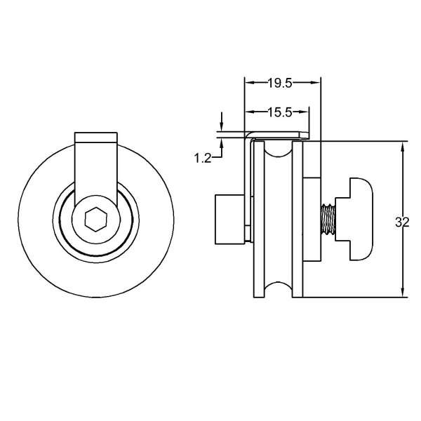 structura sistemului din aluminiu