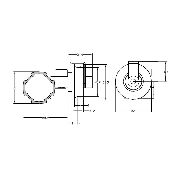 struktur sambungan aluminium