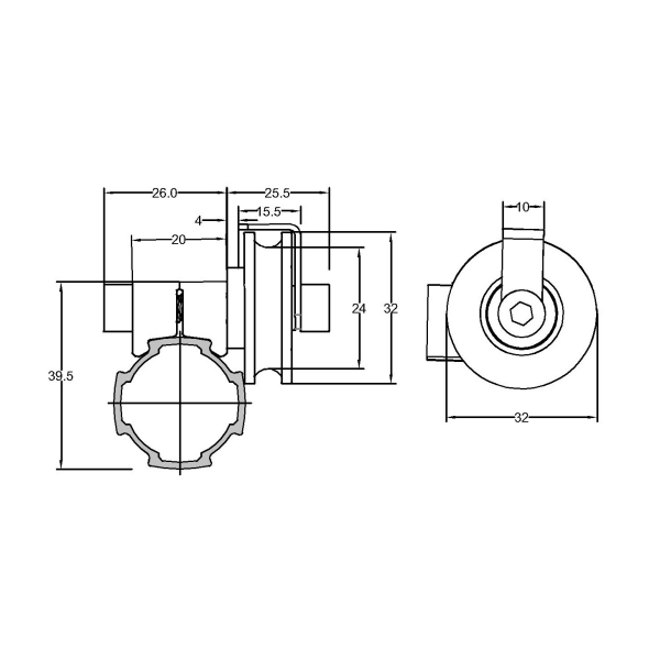 struktur aksesoris aluminium