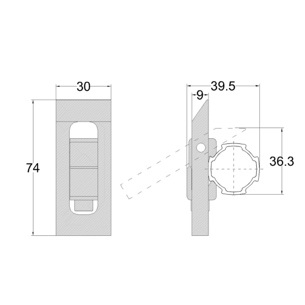 struktur aksesori aluminium