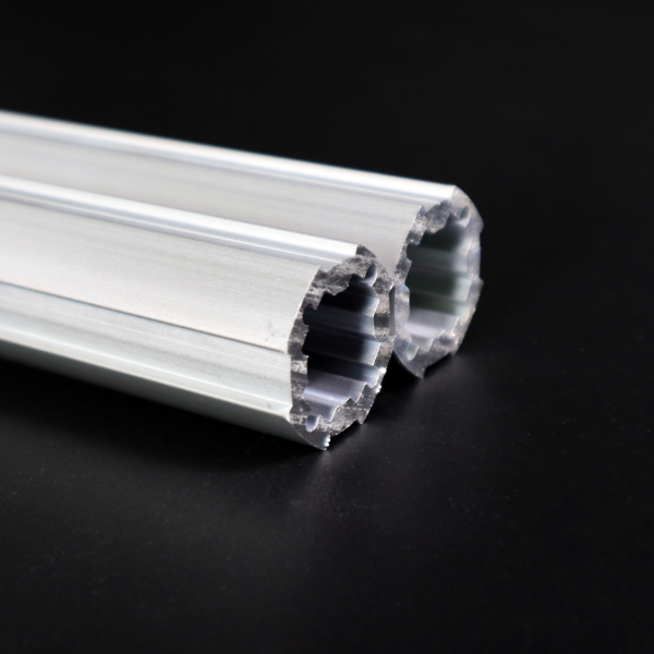 tubo magro de aluminio