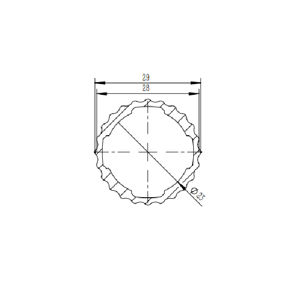 structura conductei de aluminiu