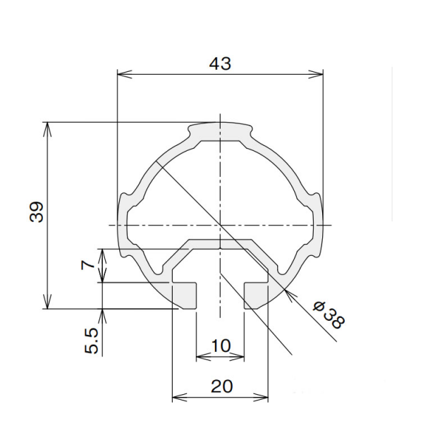 structura aluminii tubi