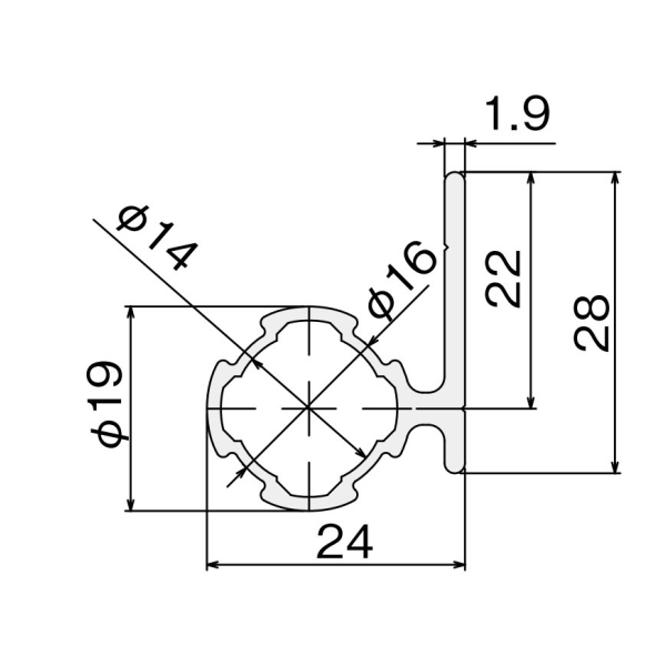 structura aluminii tubi