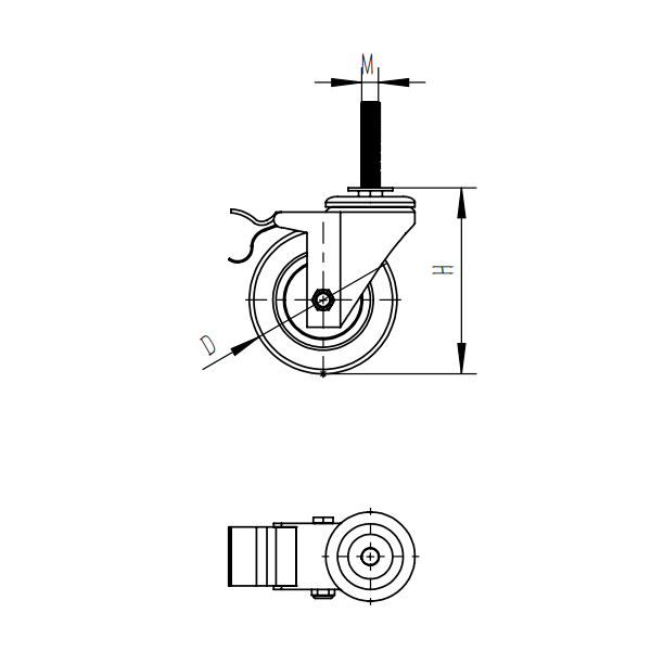 ساختار چرخ کاستور