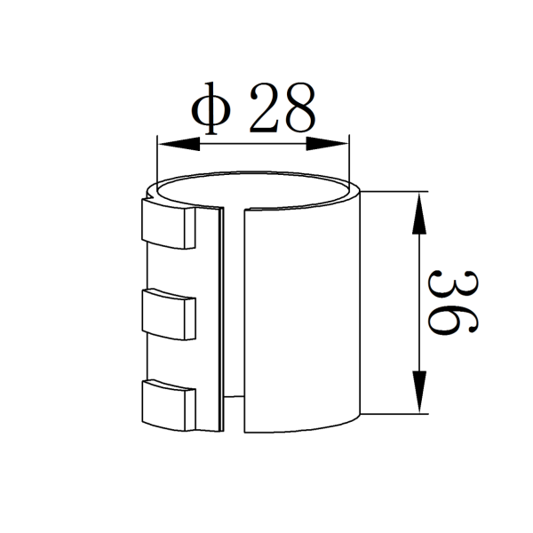 estructura d'unió plàstica