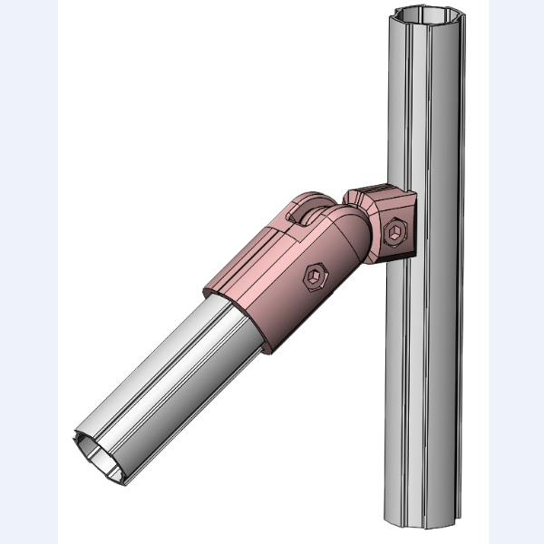 rotatable aluminum joint