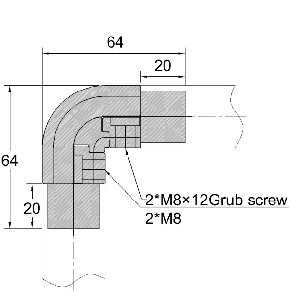 structure of aluminum connector